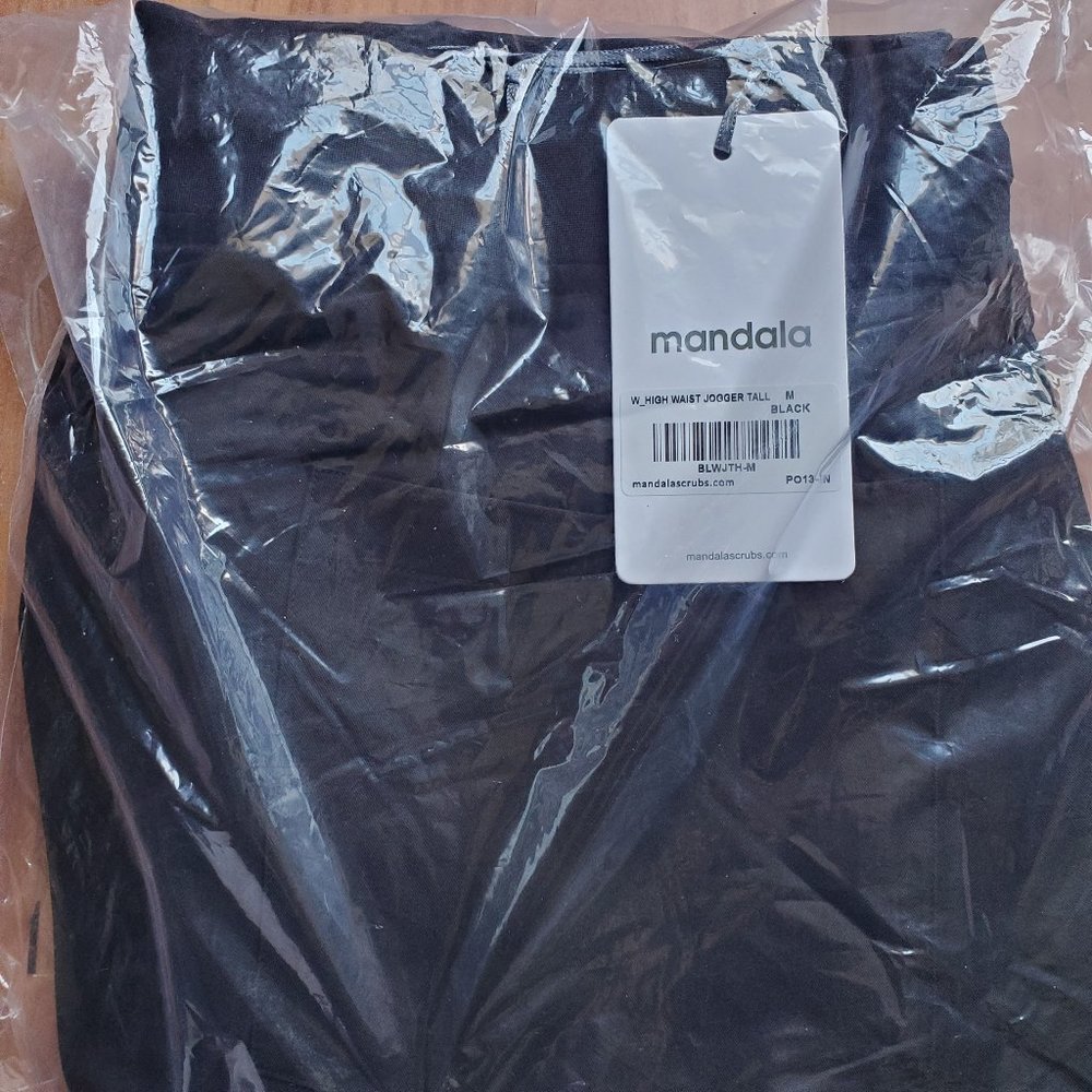 Mandala Black Joggers